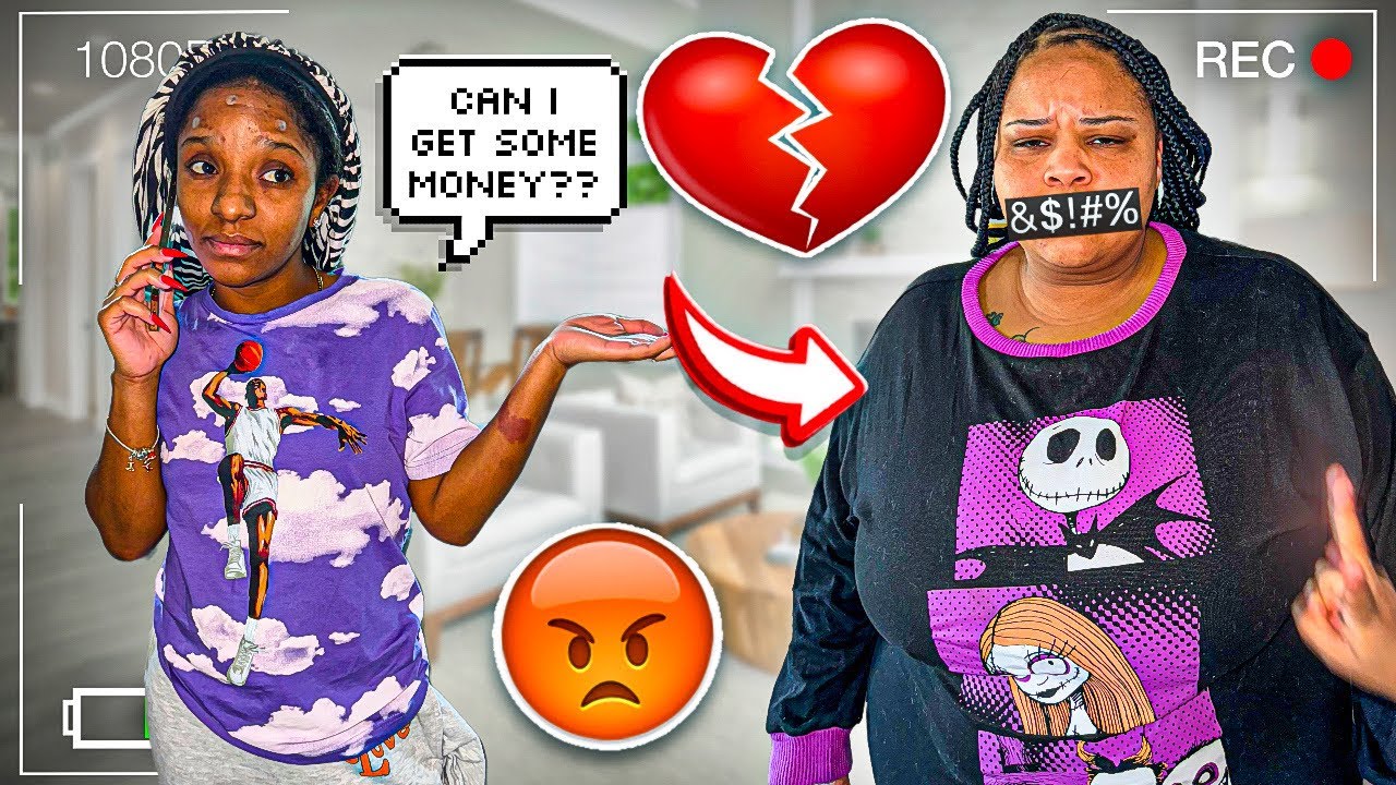 ASKING MY EX FOR MONEY TO SEE GIRLFRIENDS REACTION
