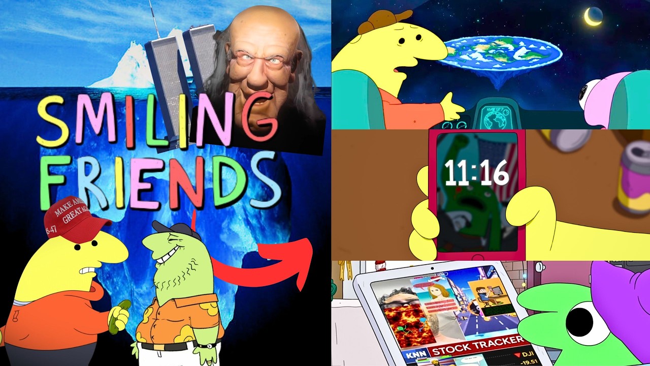 Obscure Smiling Friends Lore Iceberg Explained
