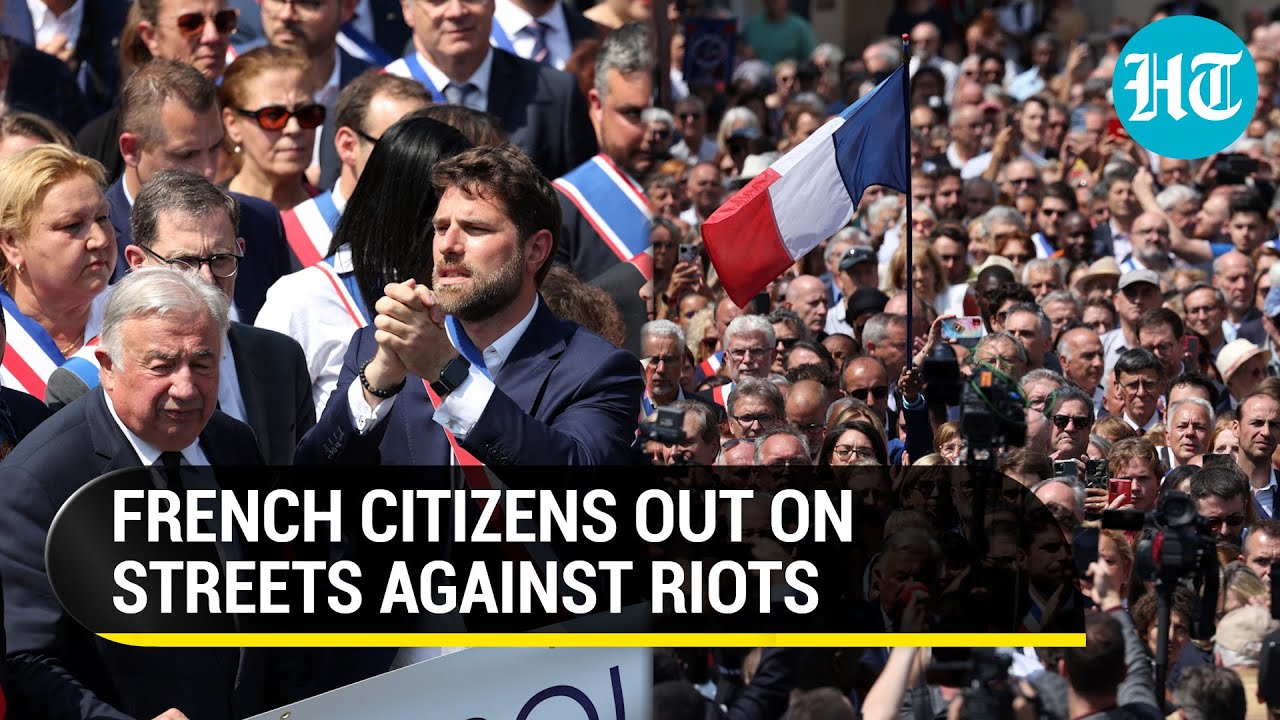 France Hits Back at Rioters; Citizens Out an Streets; Macron Govt Cracks Down After Riots