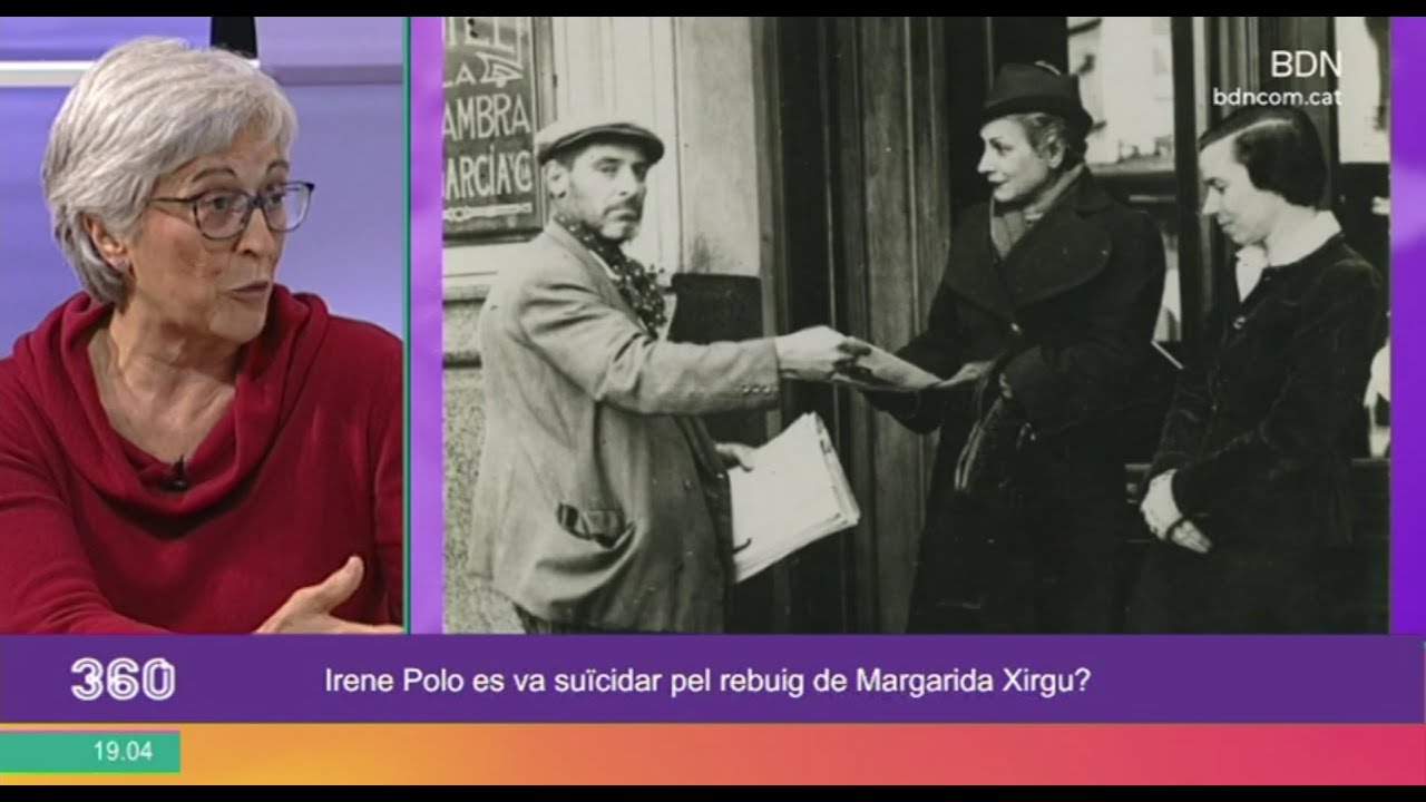 Aquesta és la relació entre la periodista Irene Polo i l'actriu Margarida Xirgu - BDN360º