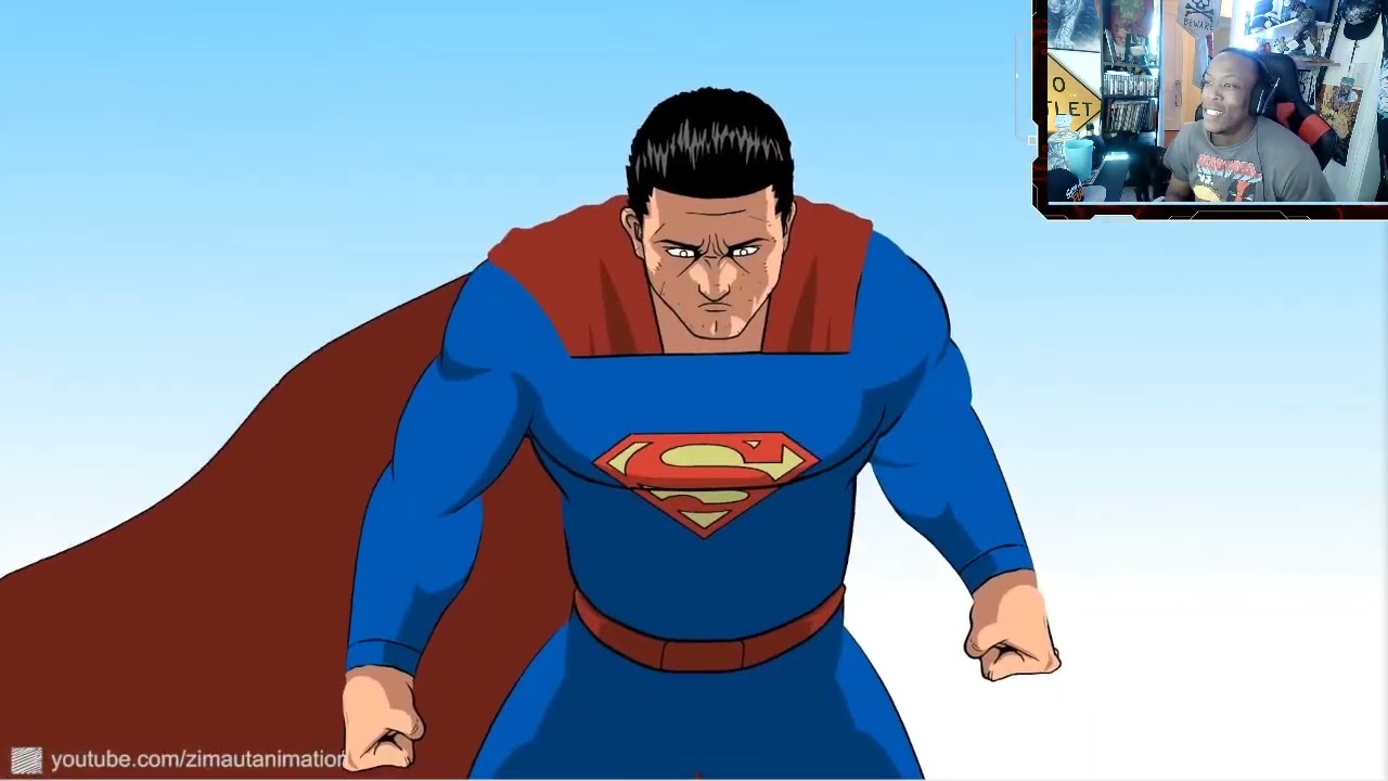 hulk vs superman by zimaut animation