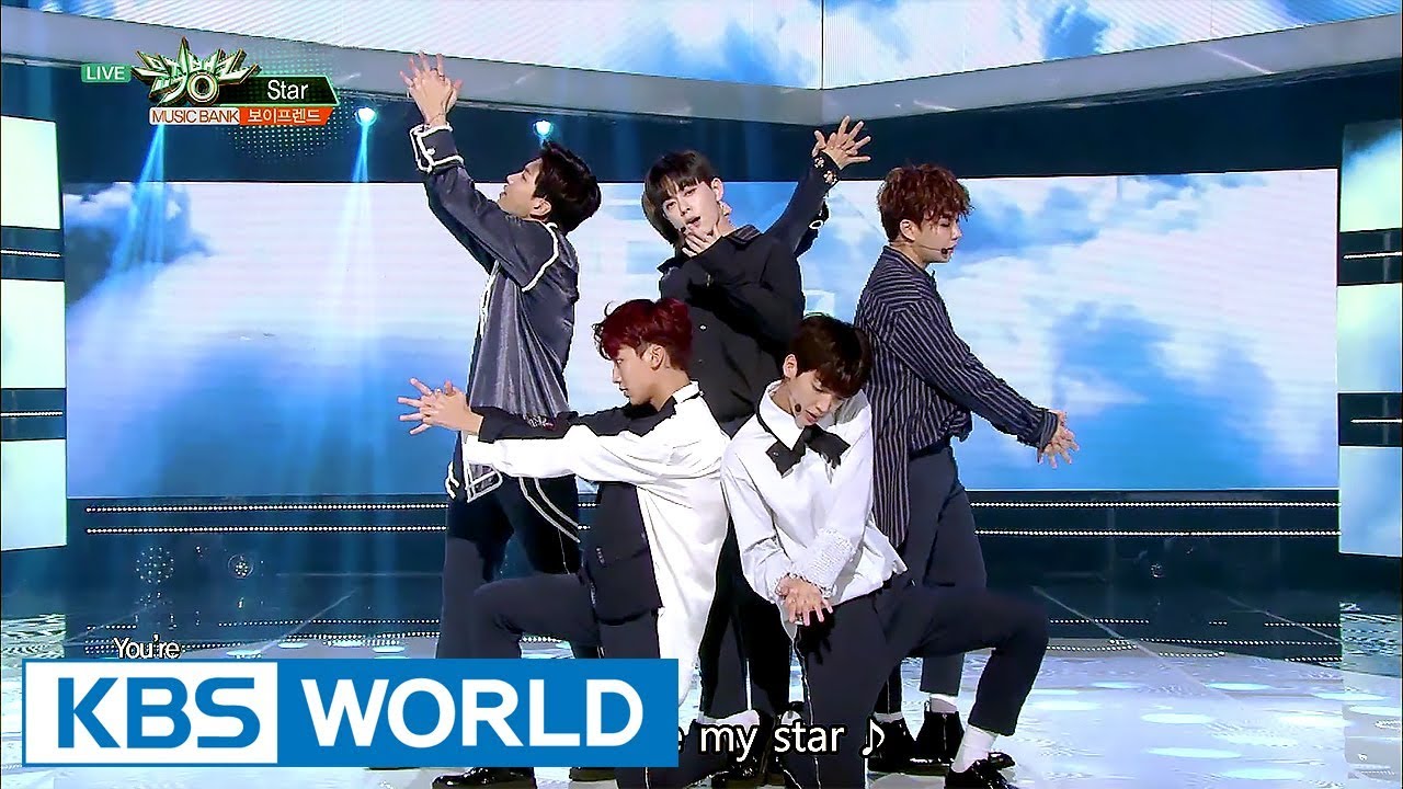 BOYFRIEND (보이프렌드)  - Star [Music Bank / 2017.08.25]