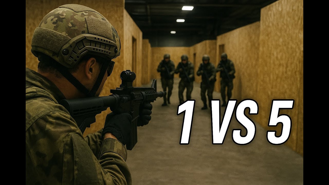 GSF Airsoft Warmup TDM (1vs5!!!)