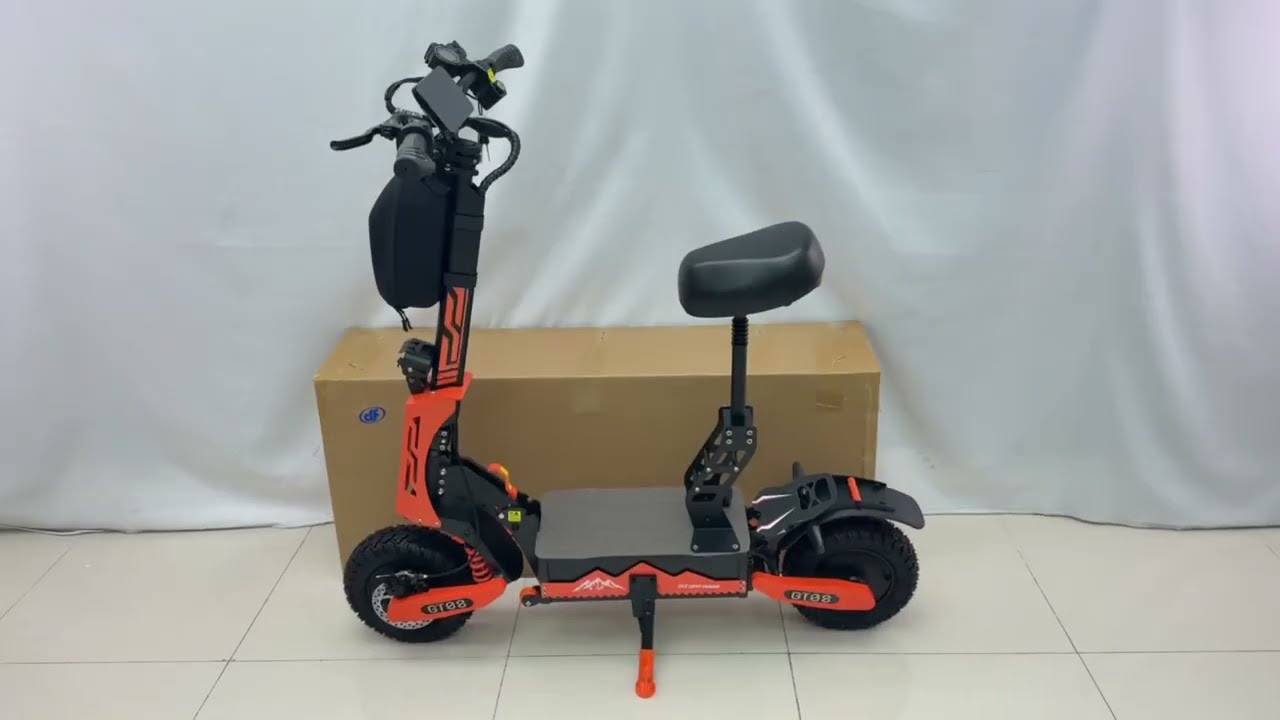 GT08 Electric Scooter Installation Guide | Step-by-Step Assembly Tutorial