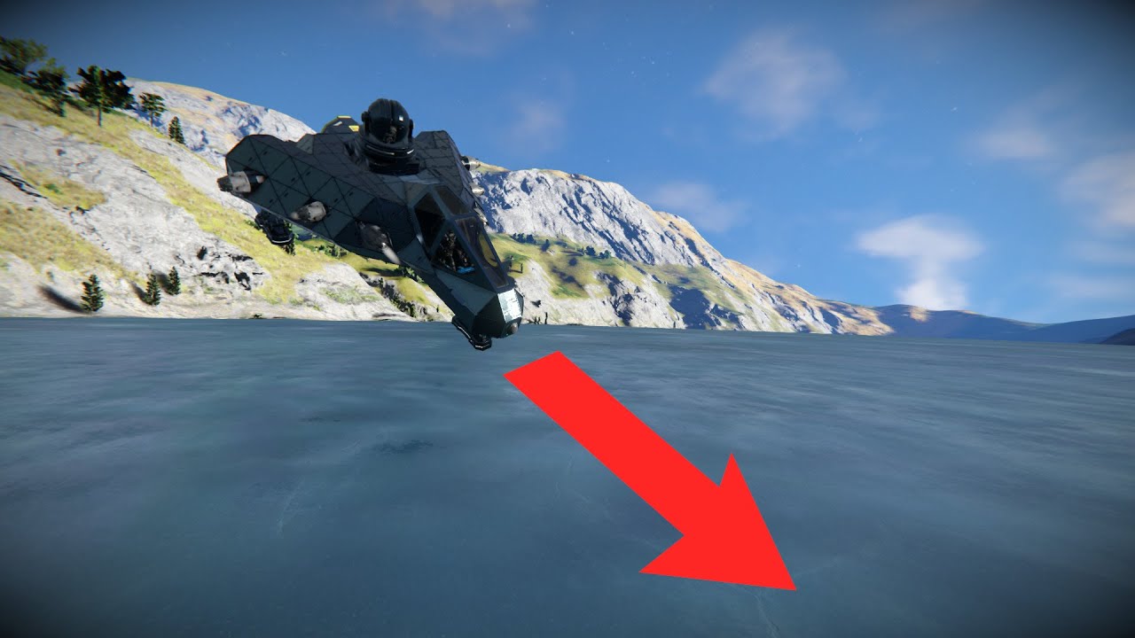Tagging Ice Lakes (Recon Cameras Mod Showcase) | Space Engineers