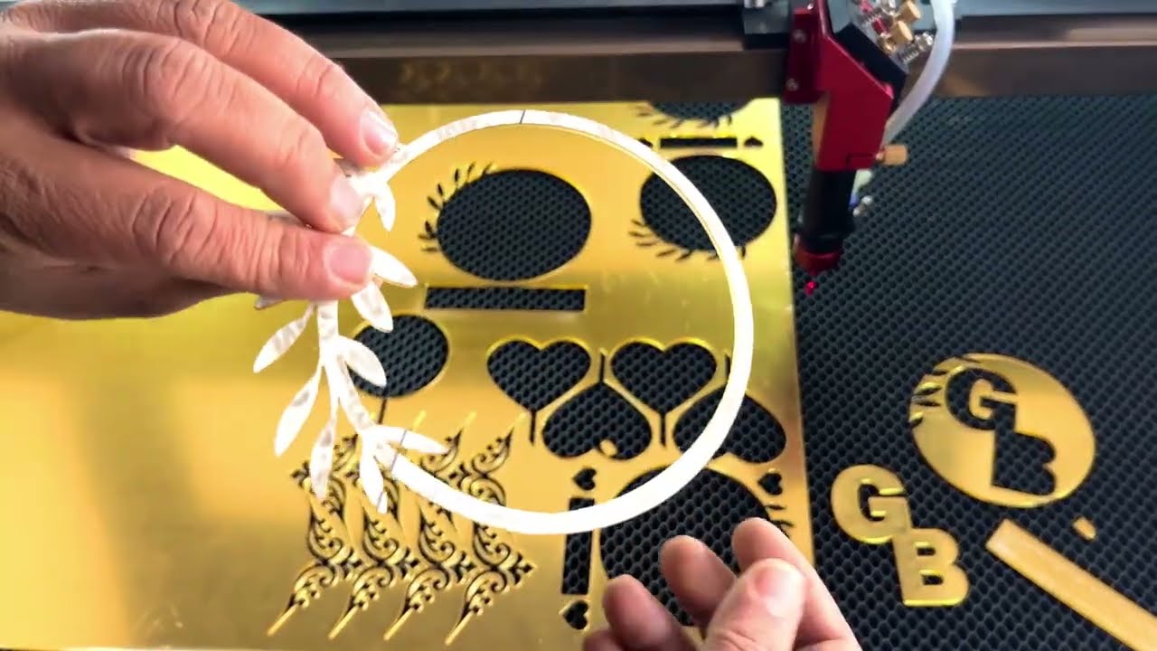  ✅Acrylic Cutting and engraving  process | CO2 Laser Cutting Machine | How to cut acrylic in Co2 