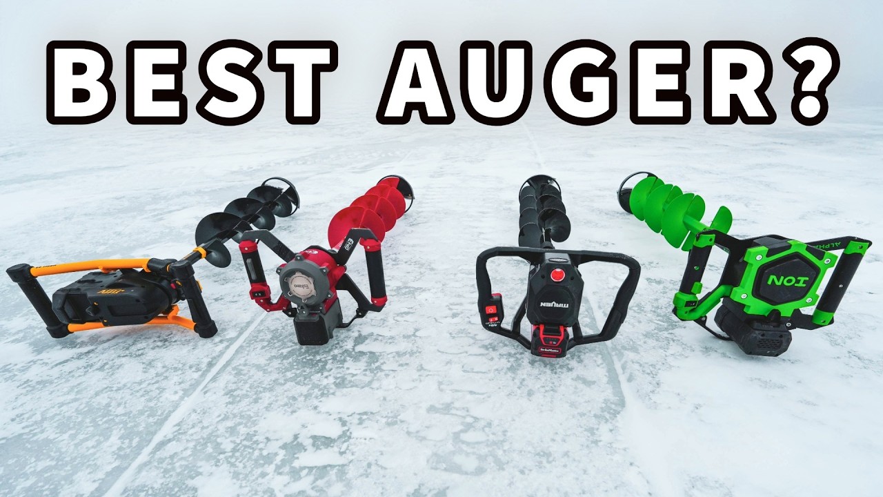 I Tested Every Electric Ice Auger So You Don't Have To
