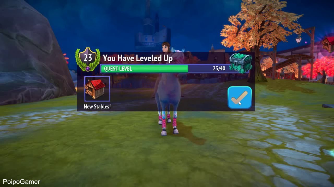 Level 21 to 23 in Horse Riding Tales Steam