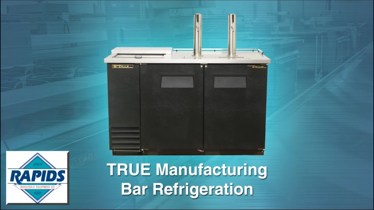 True Mfg. Bar Refrigeration Units at Rapids Wholesale