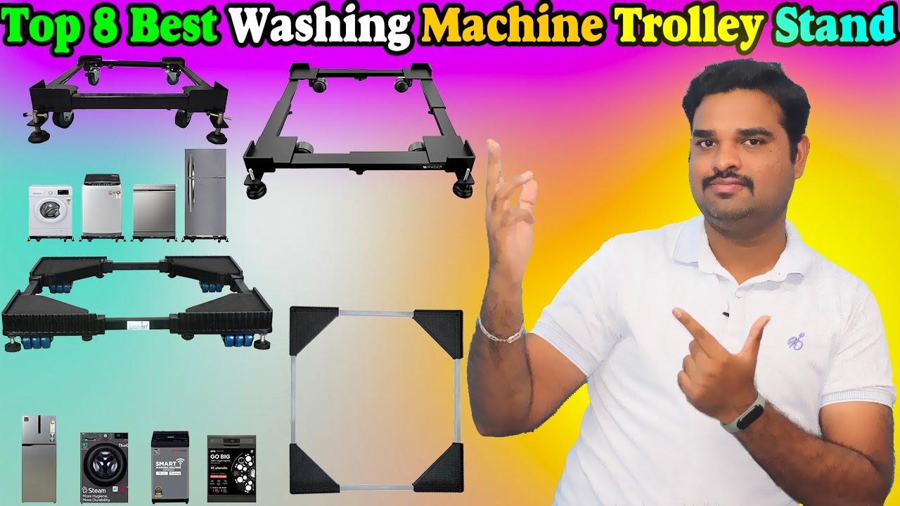 ✅Top 8 Best Washing Machine Trolley In India 2025 With Price|Movable Trolley Stand Review&Comparison