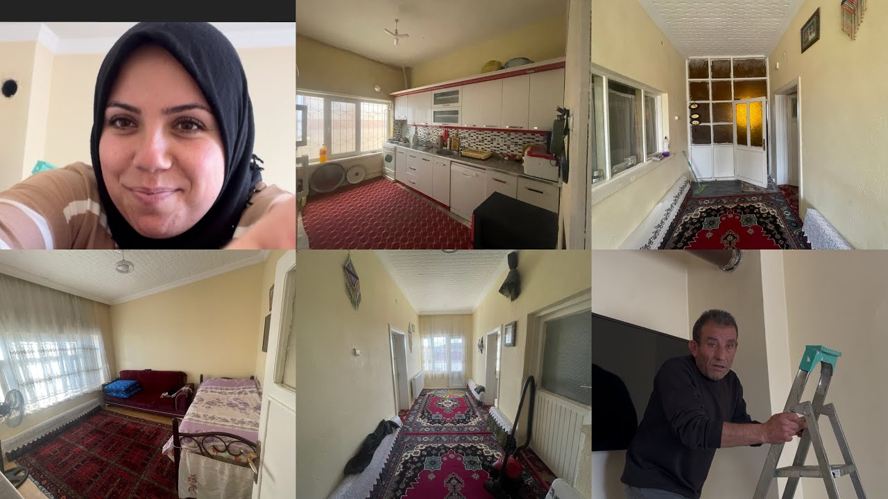 4+1 EV TURU🏡SOBA ÇIRPTIK👍GEÇMİŞ OLSUNA GELDİK✅ANNEM BABAM BERABERİZ❤️