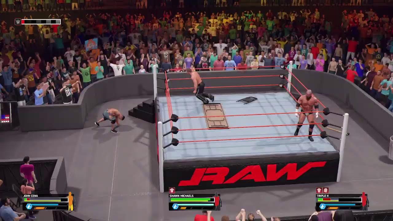WWE 2K25 CENA vs HHH