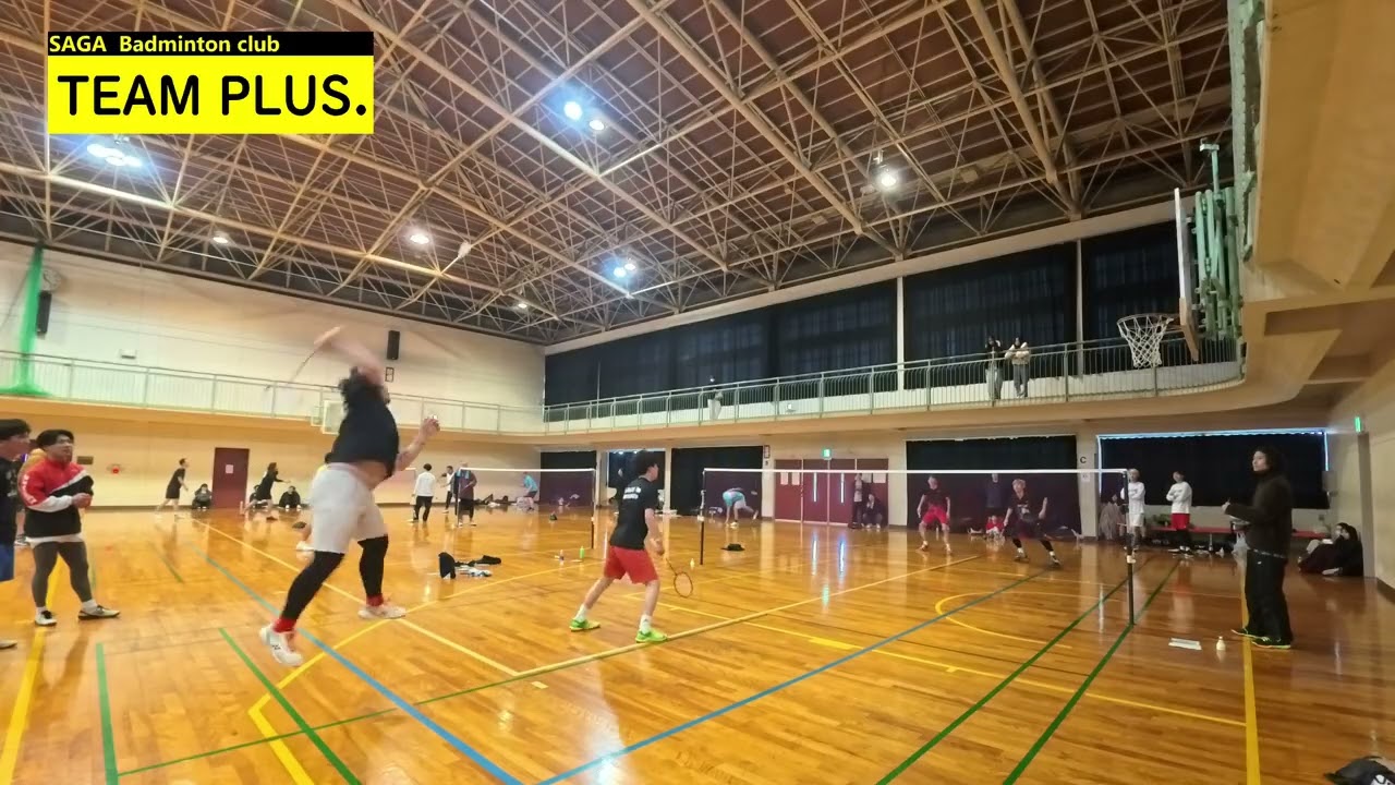 2026.1.18　山口/吉村(TEAM PLUS.)・HORUMON’ｓ　令和7年度佐賀県バドミントンリーグ