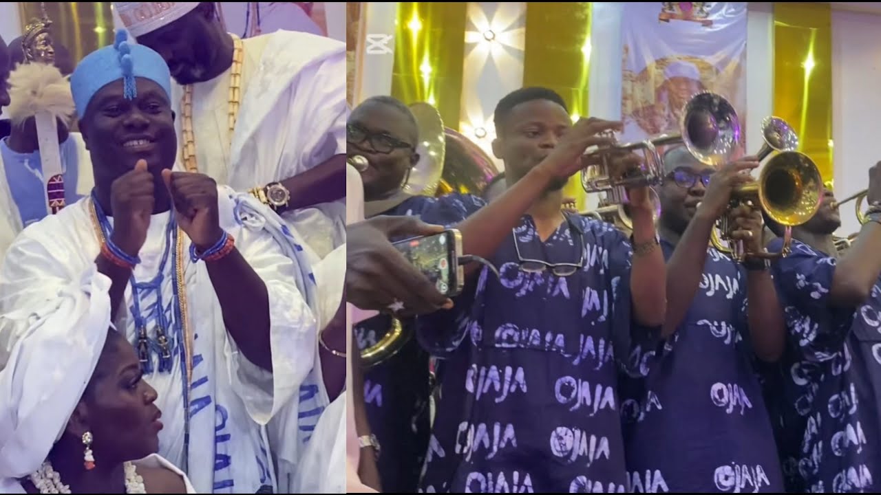 SHOCKING! OONI OF IFE LEADS PRAISE AND WORSHIP 