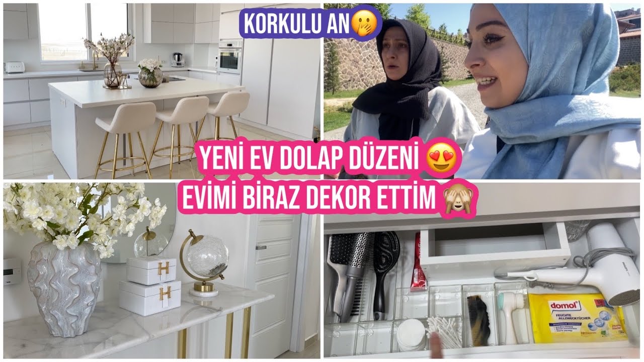 VESTİYER VE ÇAMAŞIR ODAMI YERLEŞTİRDİM, ANNEMLERLE SON GÜNÜMÜZ 😭, BOL BOL YENİ EV DÜZENLEMESİ