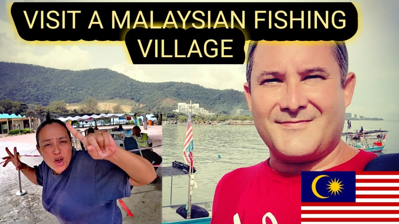 VISIT A MALAYSIAN FISHING VILLAGE / TELUK BAHANG / TAMAN NEGARA PENANG / TRAVEL VLOG