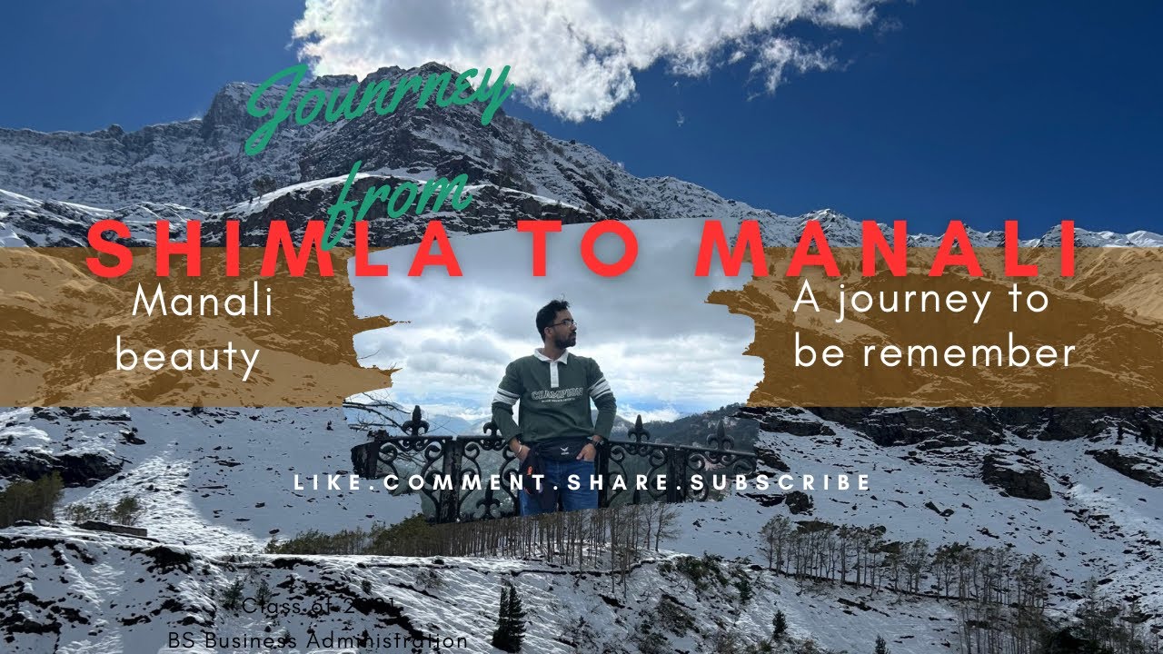 Kolkata To Shimla By Train | Entering the city of heaven manali | Shimla Tour | Part 3|