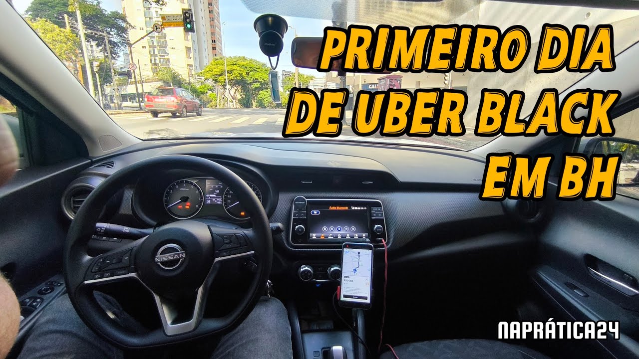 100% BLACK EM BH? PRIMEIRO DIA NA PRÁTICA NA UBER 99