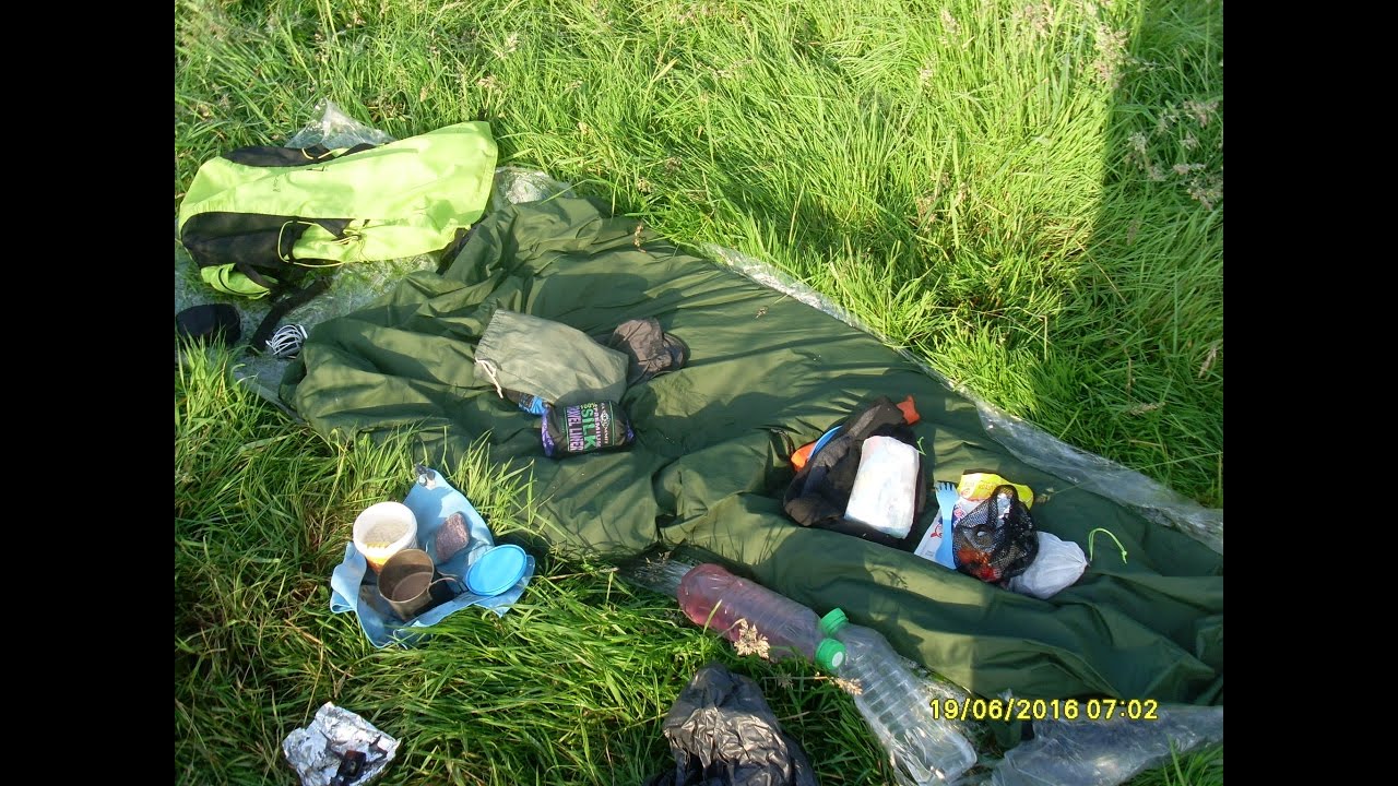 ULTRALIGHT BIVVY BAG WILD CAMP (19.6.16)