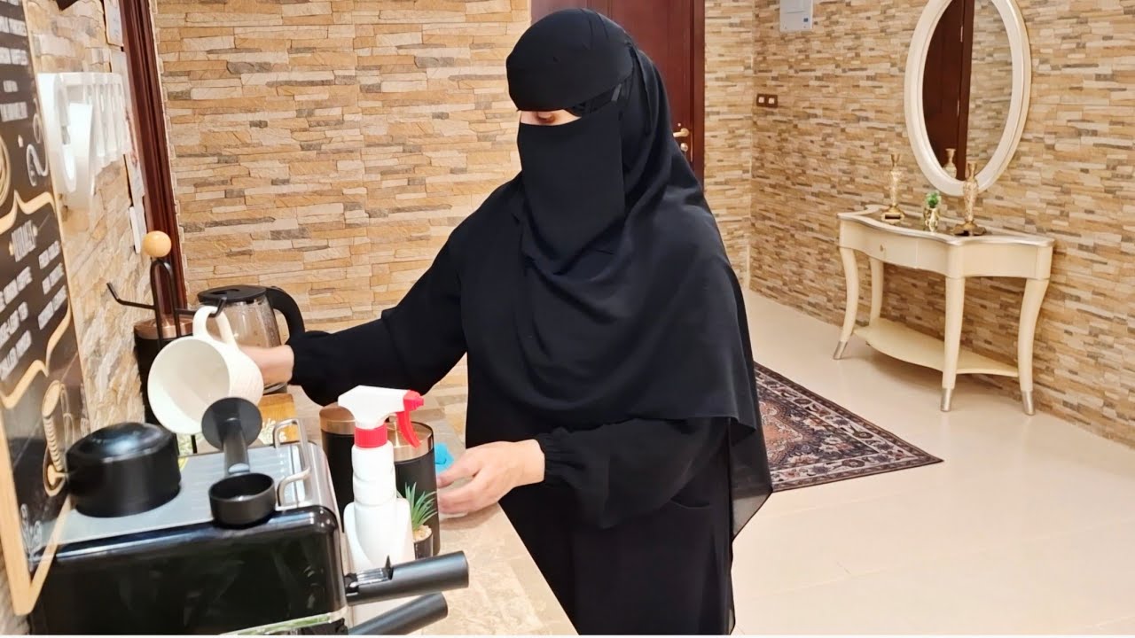 روتيني اليومي👌 لأول مره انا وزوجي وجارتي❤️‍🩹طبخت رز ابودمعة😋