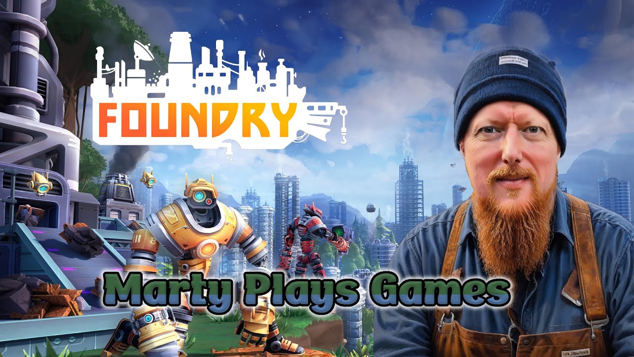 Геймплей Foundry на ПК – роботизированная автоматизация с использованием вокселей – первый взгляд.