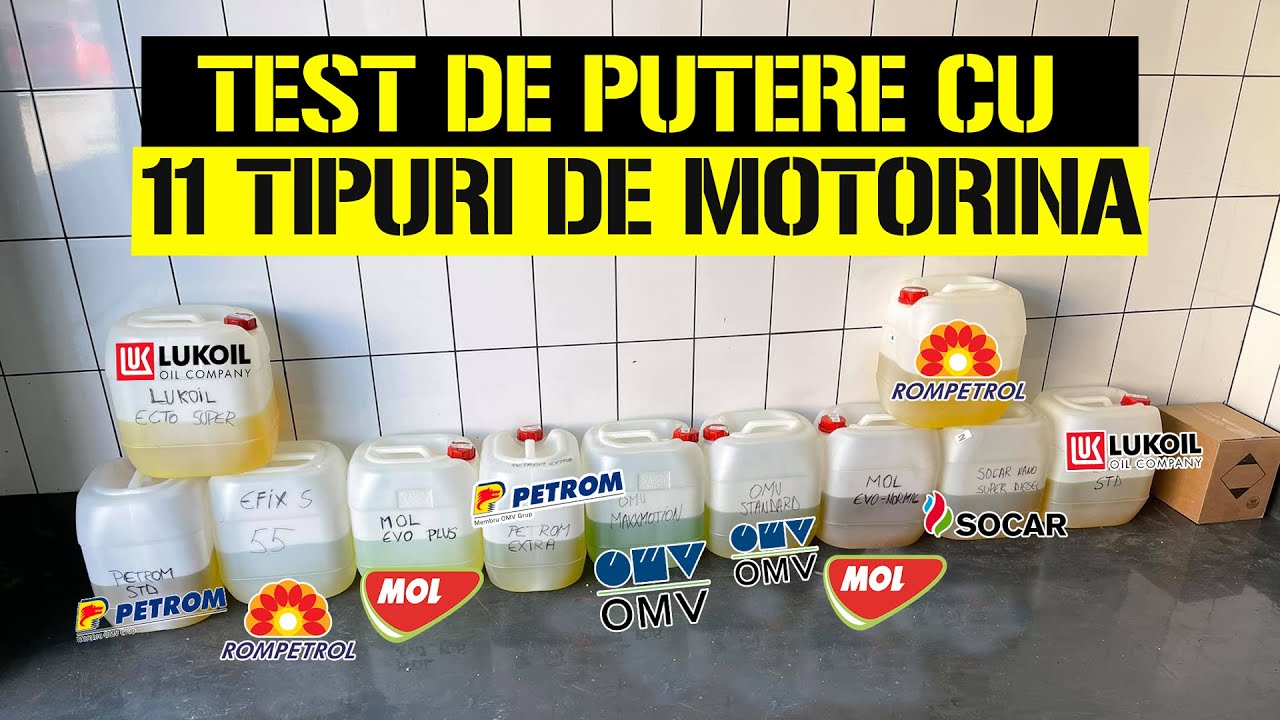 CARE ESTE CEA MAI BUNA MOTORINA PENTRU PERFORMANTA? DYNO TEST