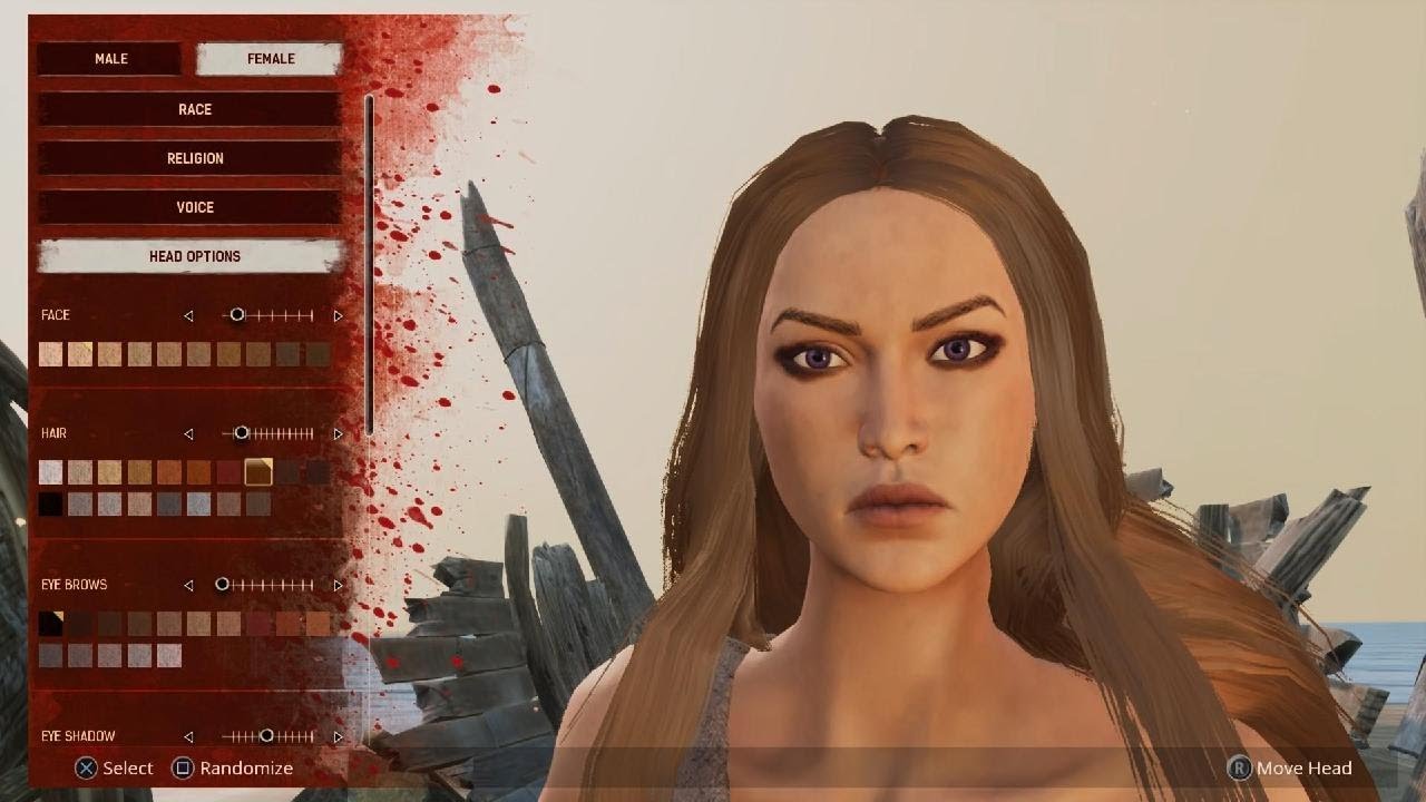 Conan Exiles Female Character Creation