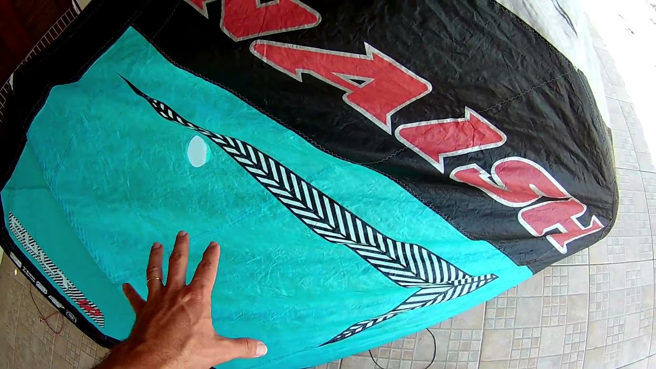 Video aula de kitesurf como revisar um kite antes da compra