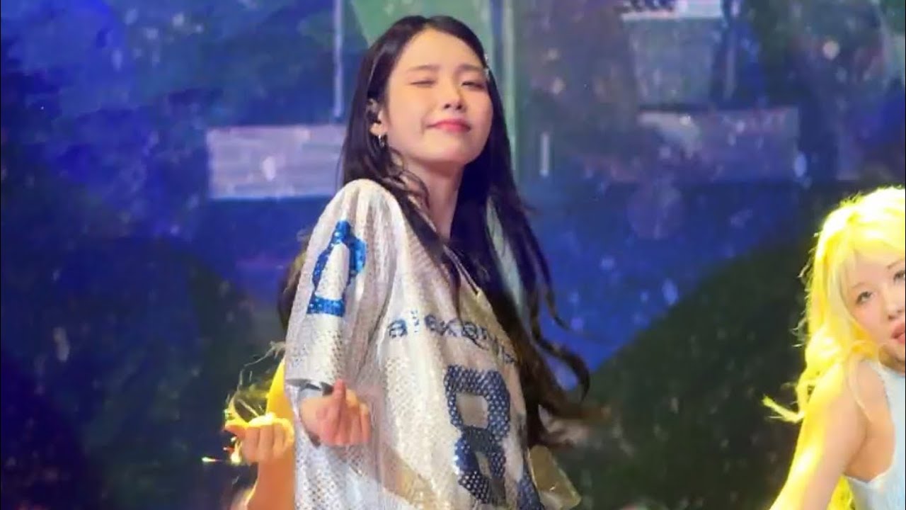 IU HEREH World Tour in Newark NJ USA (FULL CONCERT). First concert in the US. 07/15/24. 2nd row POV.