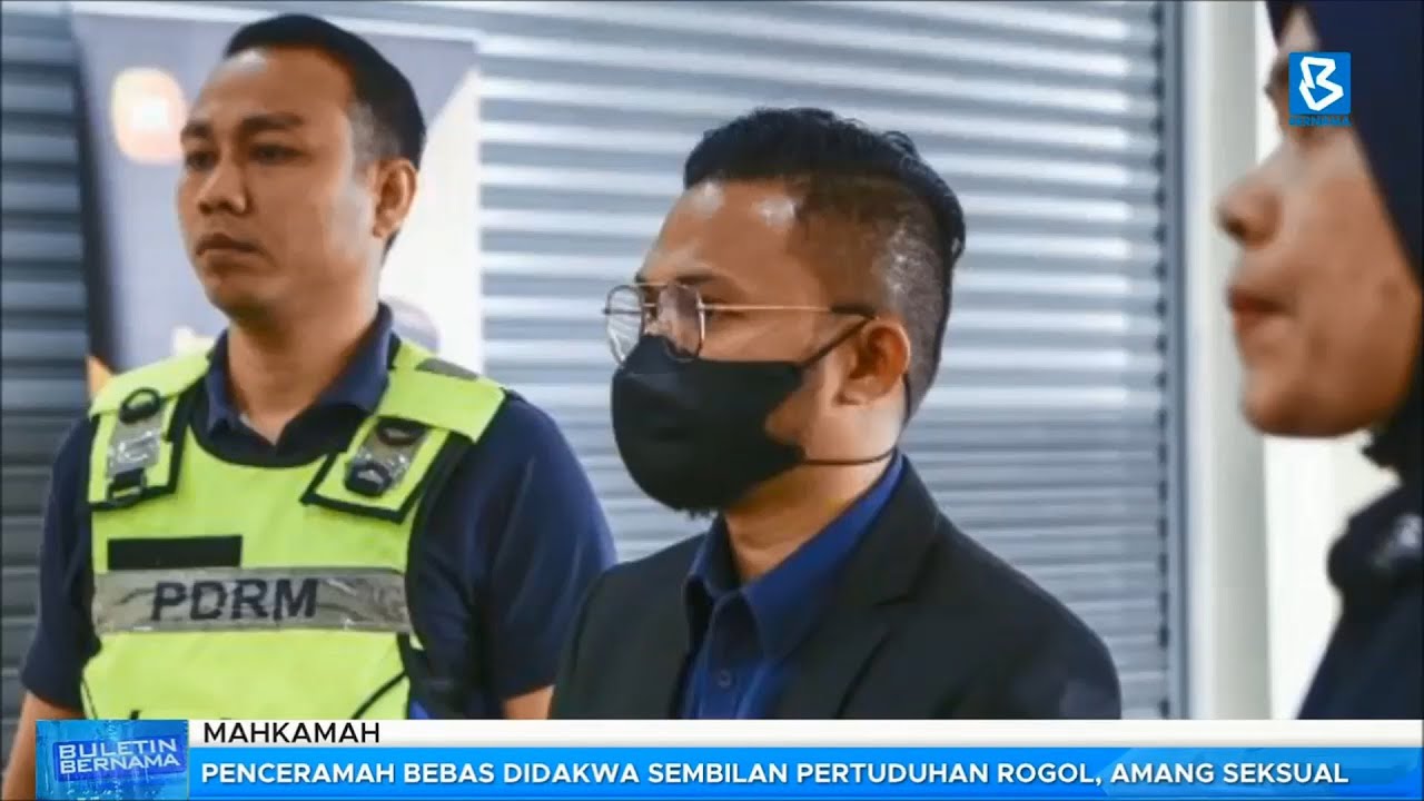 Penceramah bebas didakwa sembilan pertuduhan rogol, amang seksual