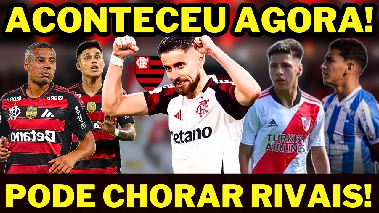 FLAMENGO SURPREENDE! NÃO TEM PRA NINGUÉM! NOVO CONTRATO NO FLAMENGO!!!