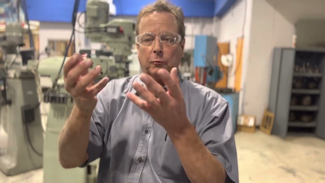 Setting part zero on knee milling machine