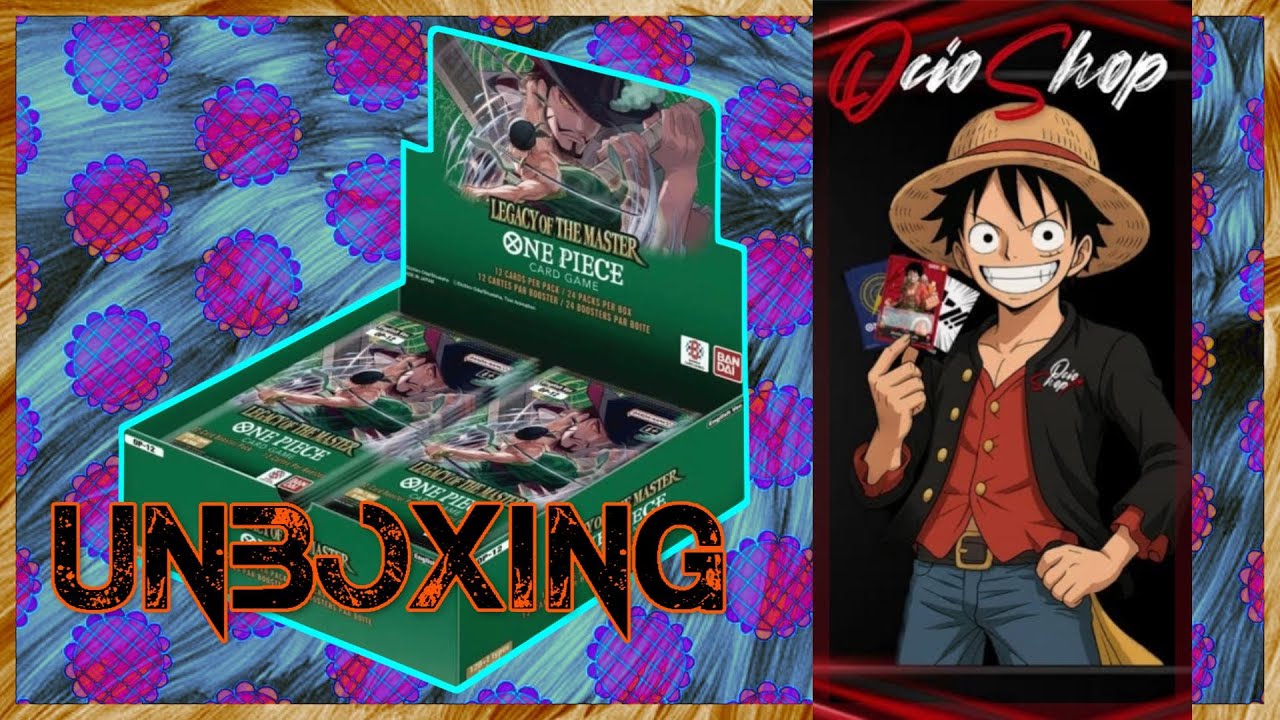 Unboxing OP-12 Legacy of the Master - [One Piece TCG] - en Español 