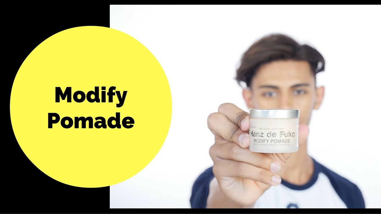 Slick Back Hairstyle with Modify Pomade - TheSalonGuy