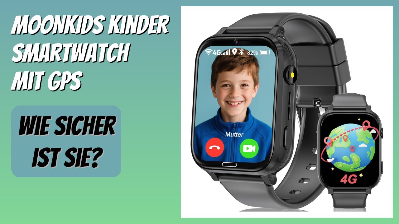 BEWERTUNG (2025): MOONKIDS Kinder Smartwatch mit GPS. Infos