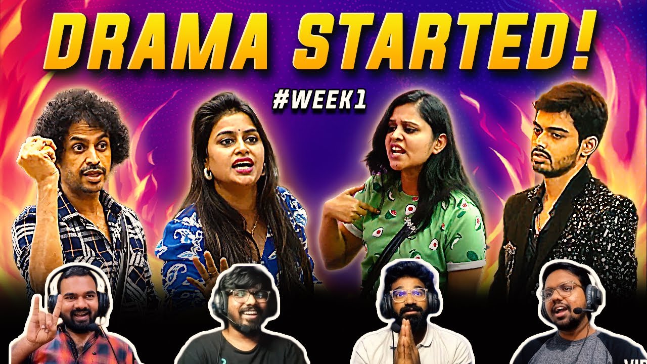 BiggBoss Telugu 8 Reaction🔥🔥|| BB8 Day 1 & 2 || Yevarra Meerantha