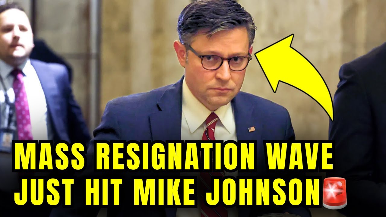🚨Mike Johnson Just LOST IT Over MASS EXODUS From CONGRESS