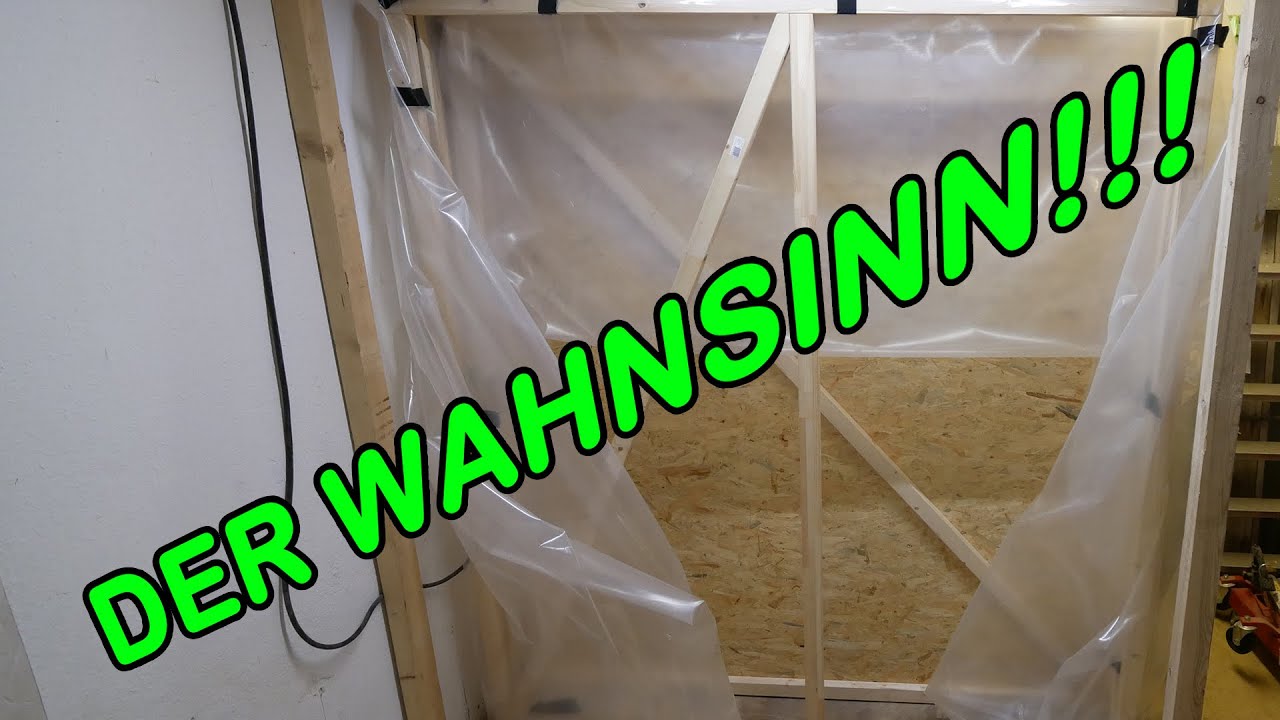 Faltbare Mobile Lackierkabine | Der Kampf mit der Folie #2 | Let´s do it
