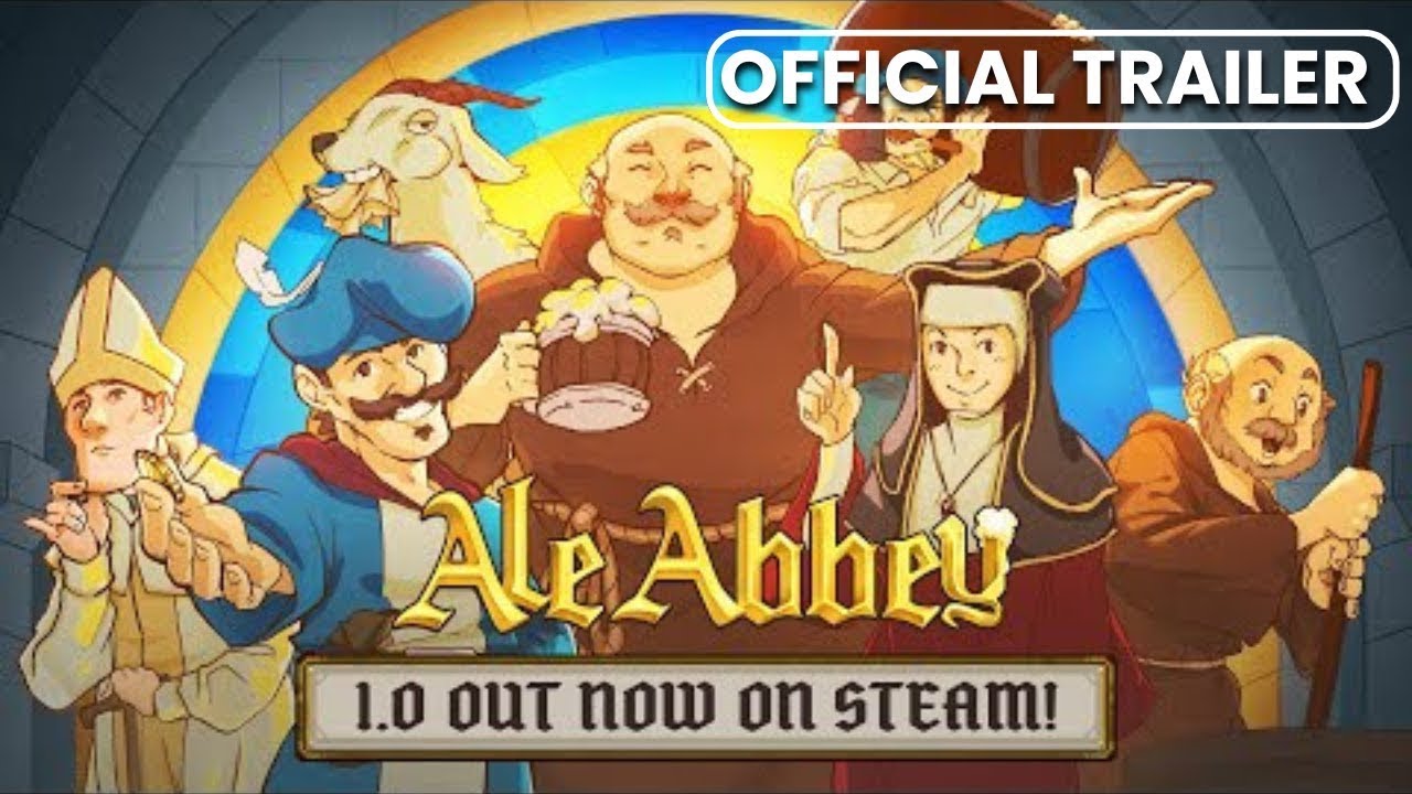 Ale Abbey - Monastery Brewery Tycoon Trailer