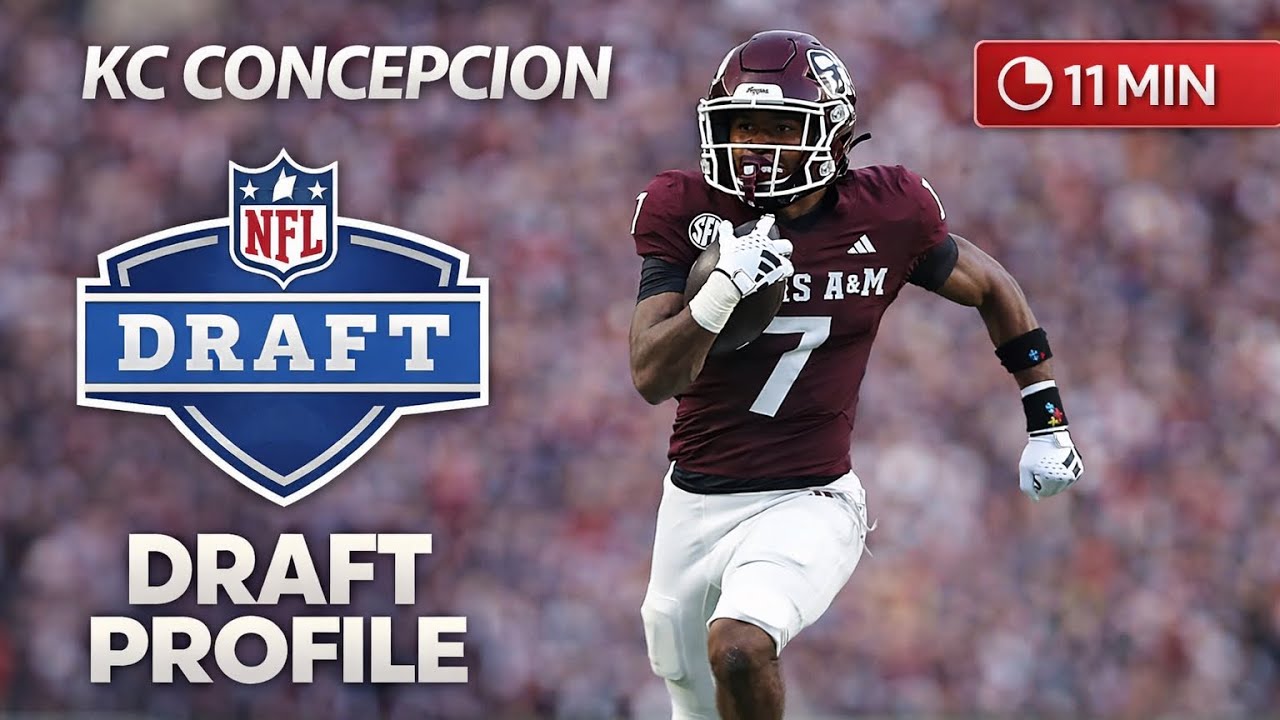 KC Concepcion 2026 NFL Draft Profile in 11 Minutes