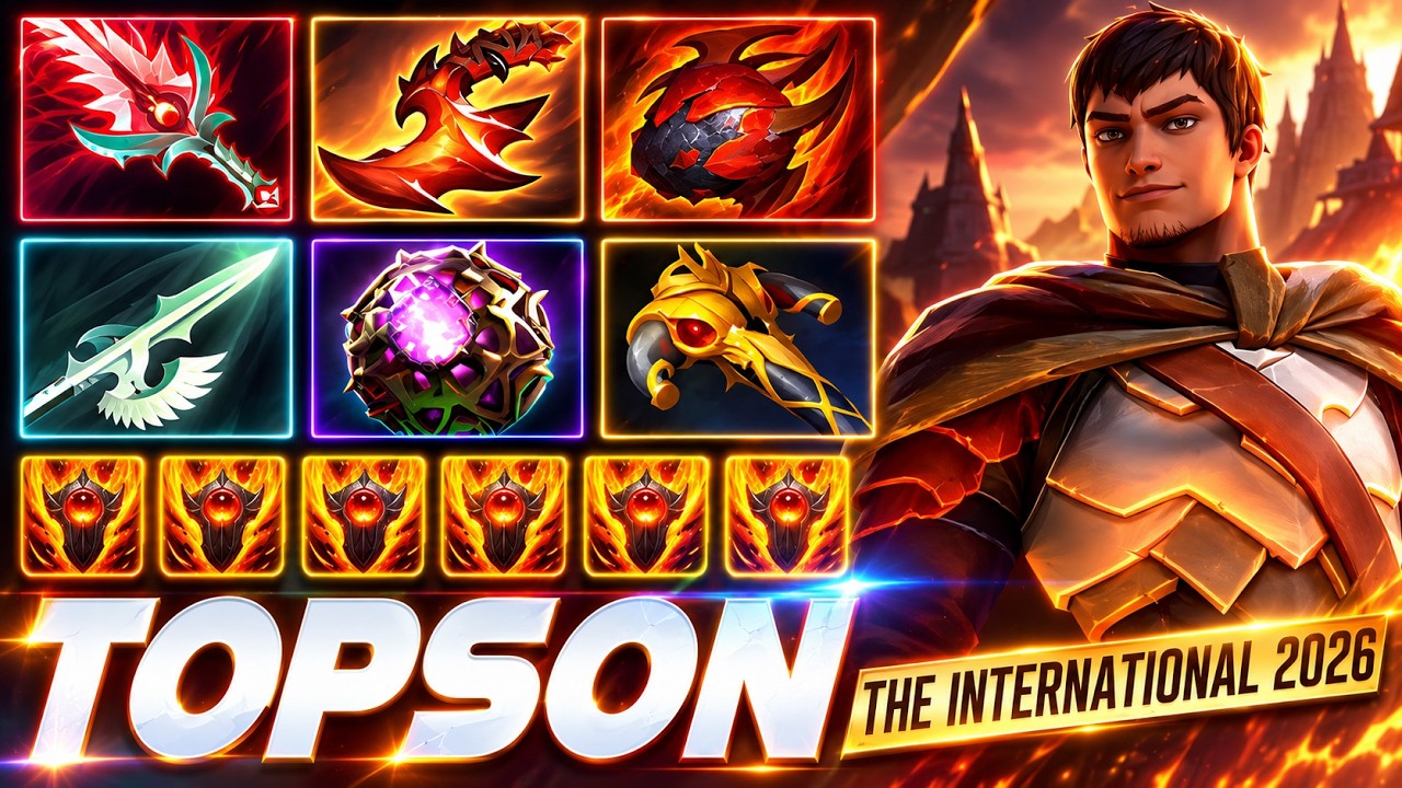 Topson Dragon Knight - INTERNATIONAL 2026 - Dota 2 Pro Gameplay [Watch & Learn]