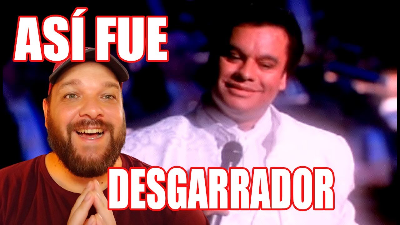 CANTANTE PROFESIONAL REACCIONA A JUAN GABRIEL  - ASÍ FUE  -BELLAS ARTES,   DESGARRADOR😭
