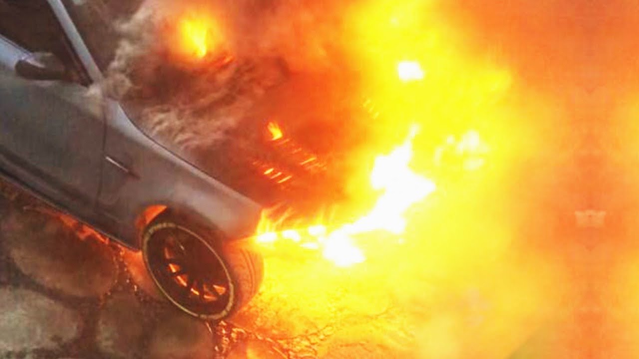 SE INCENDI&Oacute; MI AUTO....