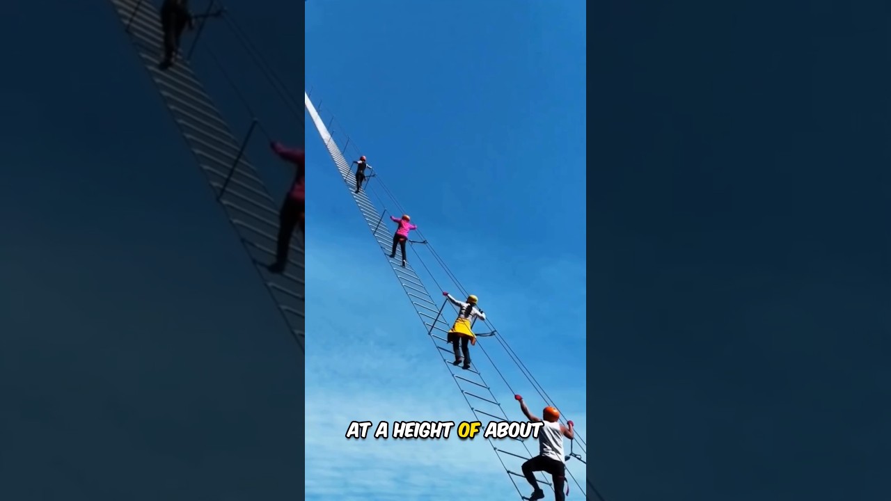 Sky Ladder of China 😳