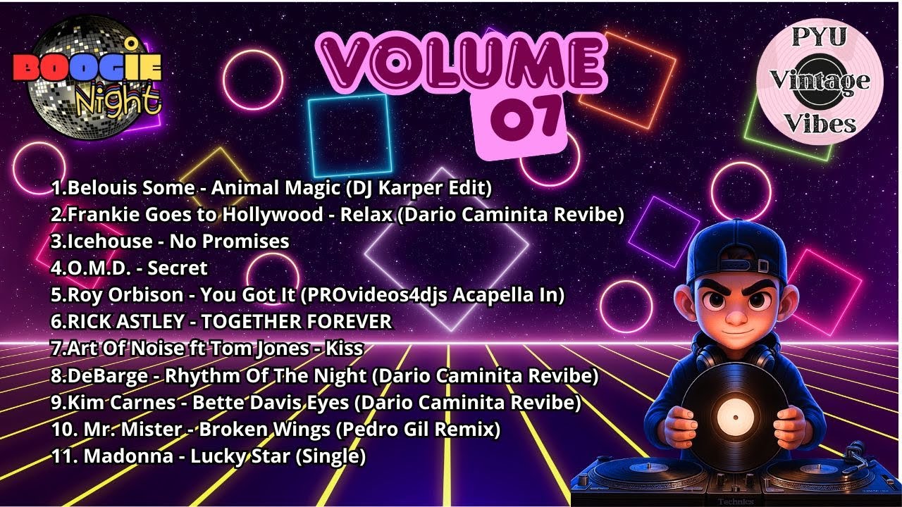 Back to the 80's by PYU - Debarge, Icehouse, Ricky Astley, etc