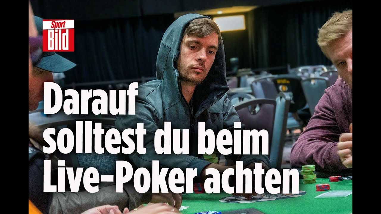 So geht es: Die besten Tipps fürs Live-Poker | BILD-Pokerschule