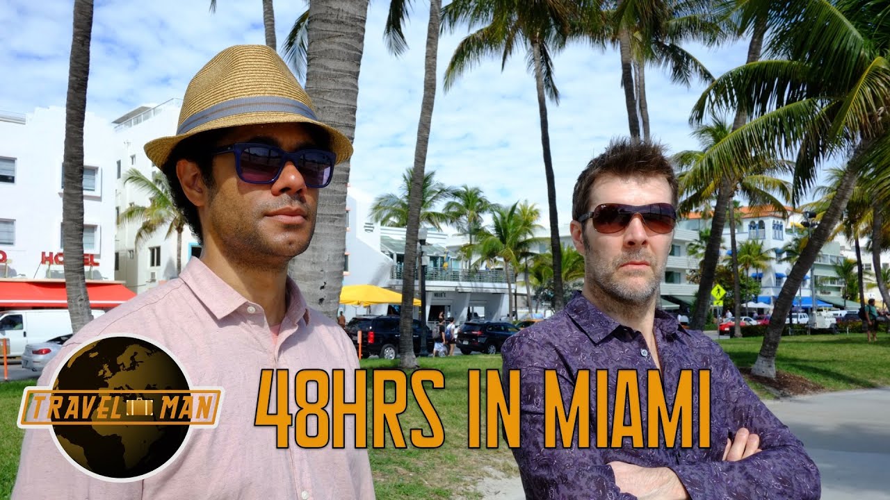 Richard Ayoade & Rhod Gilbert Go Full Speed in Miami | Travel Man FULL Episodes S4E4