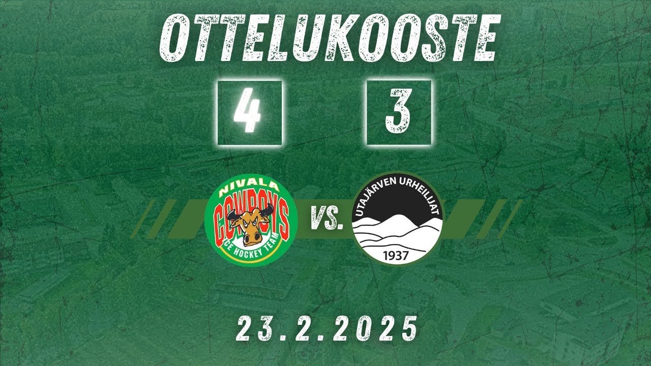 Cowboys - UU Ottelukooste 23.2.2025