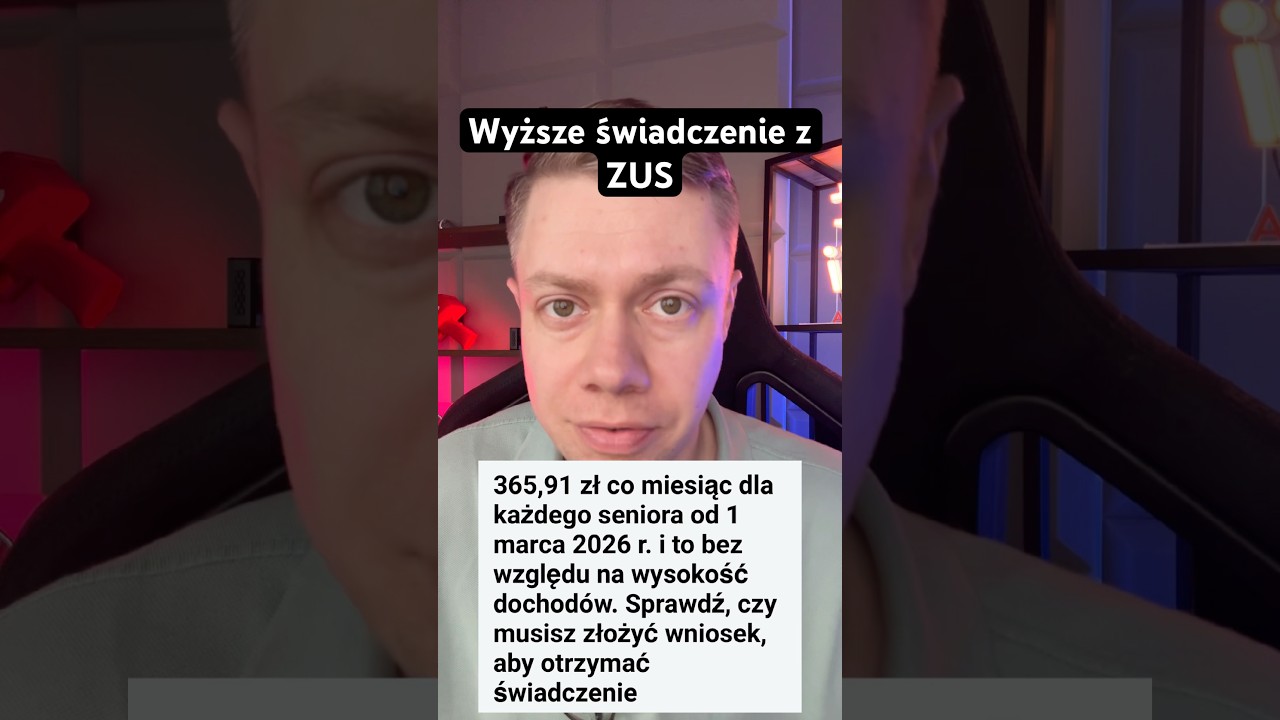 Wyższe świadczenie z ZUS