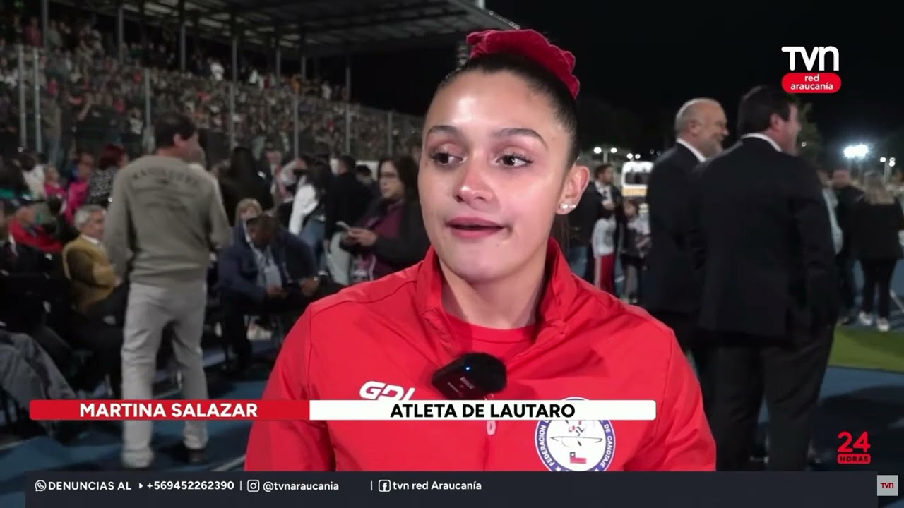 TVN nota Inauguración estadio Lautaro financiado por el Gobierno Regional